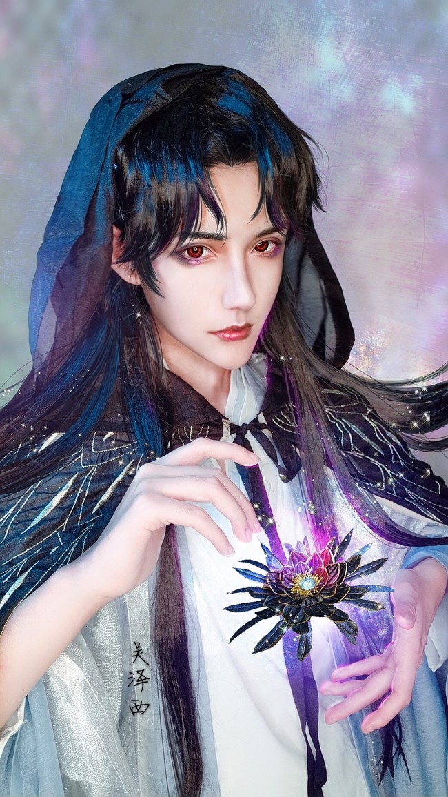 二哈和他的白猫师尊师昧华碧楠试妆