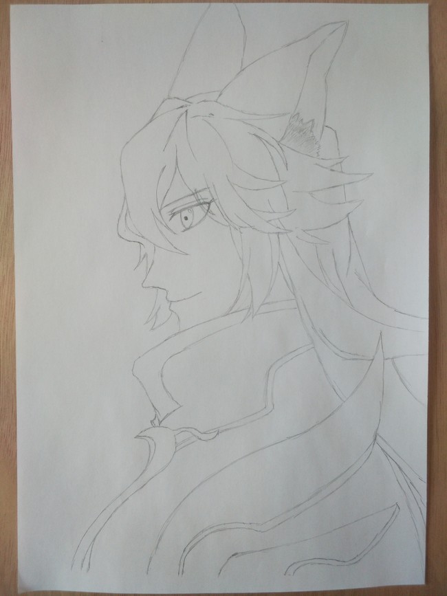 百里守约画的不好希望喜欢