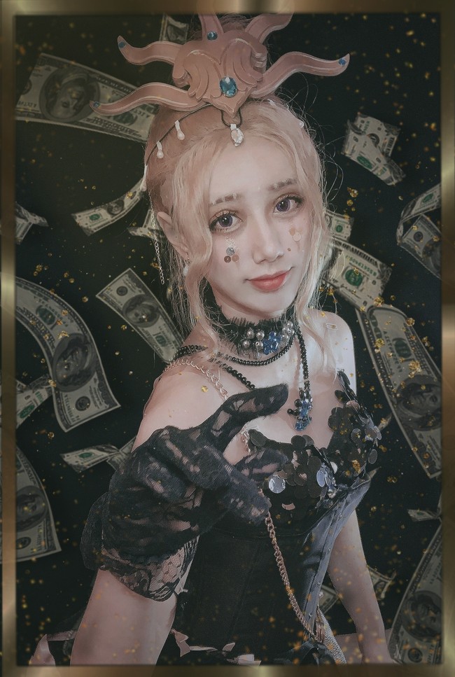 舞女克罗托cos试妆