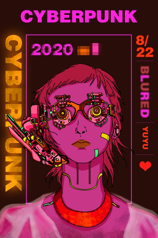 赛博朋克机械少女